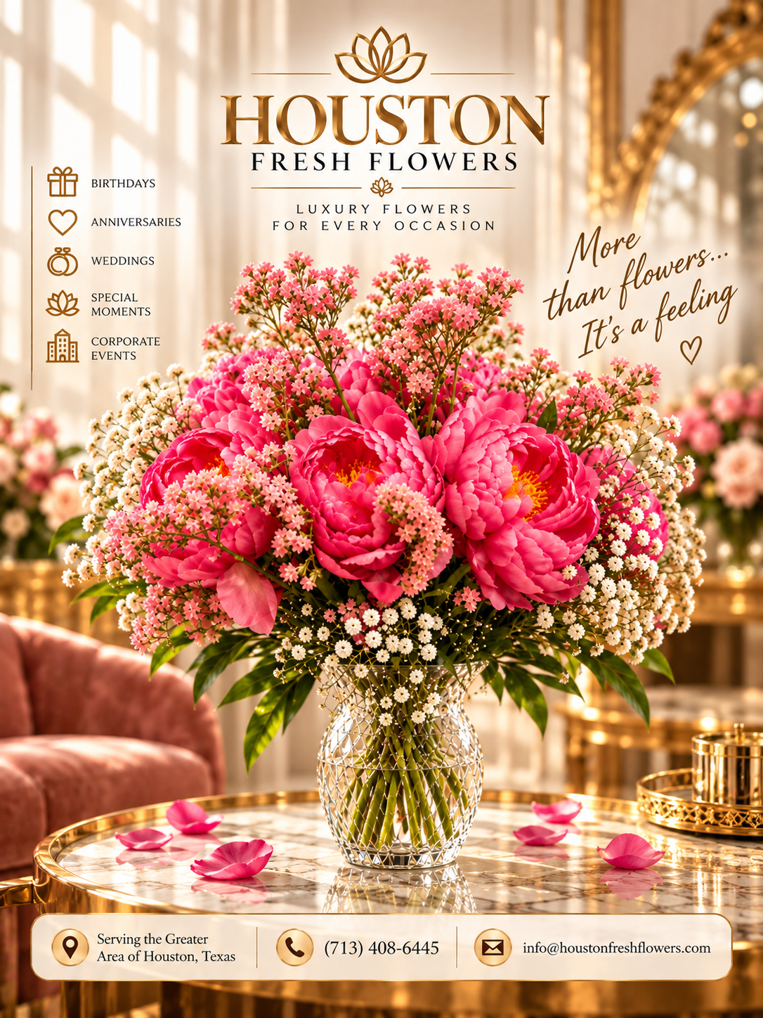 Houston Fresh Flowers — Advertising Campaigns