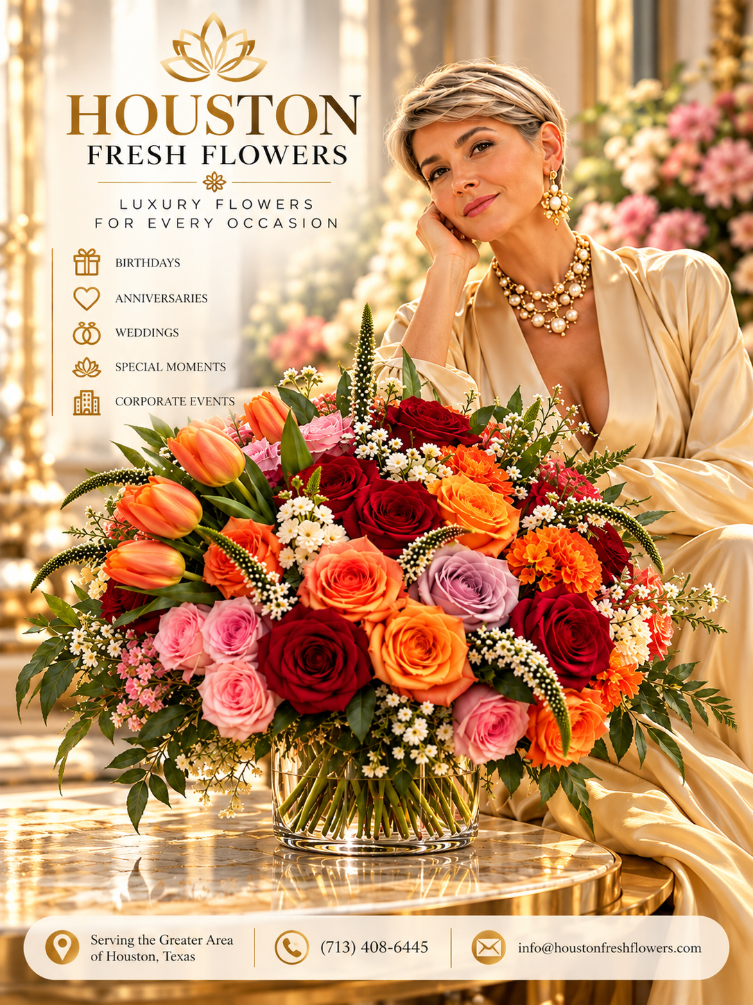 Houston Fresh Flowers — Advertising Campaigns