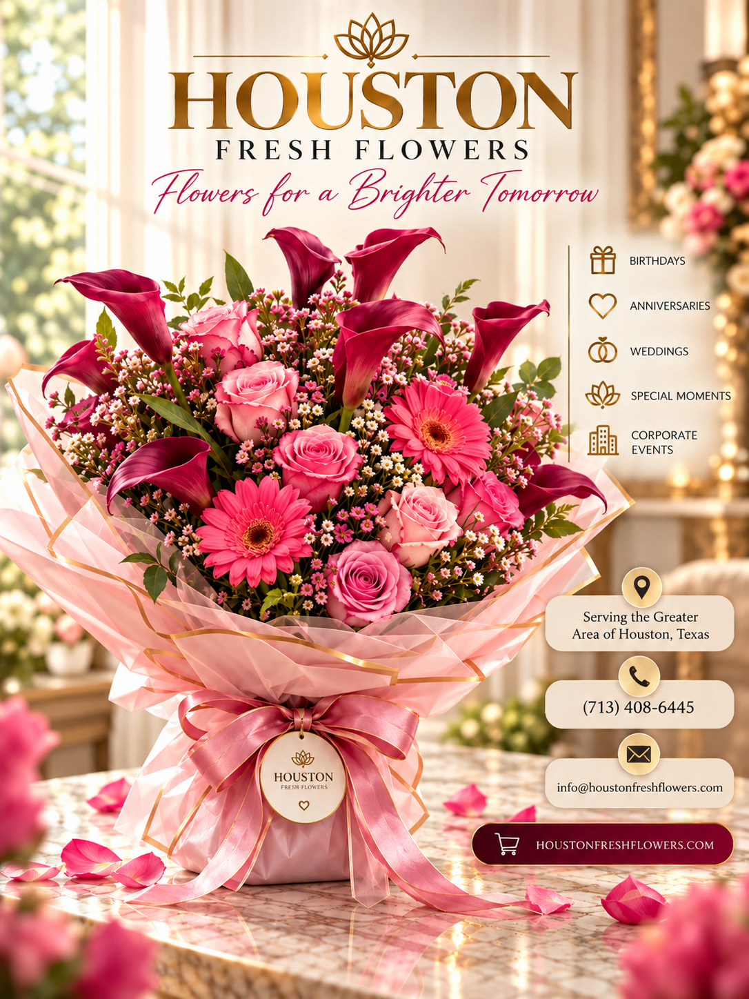 Houston Fresh Flowers — Advertising Campaigns